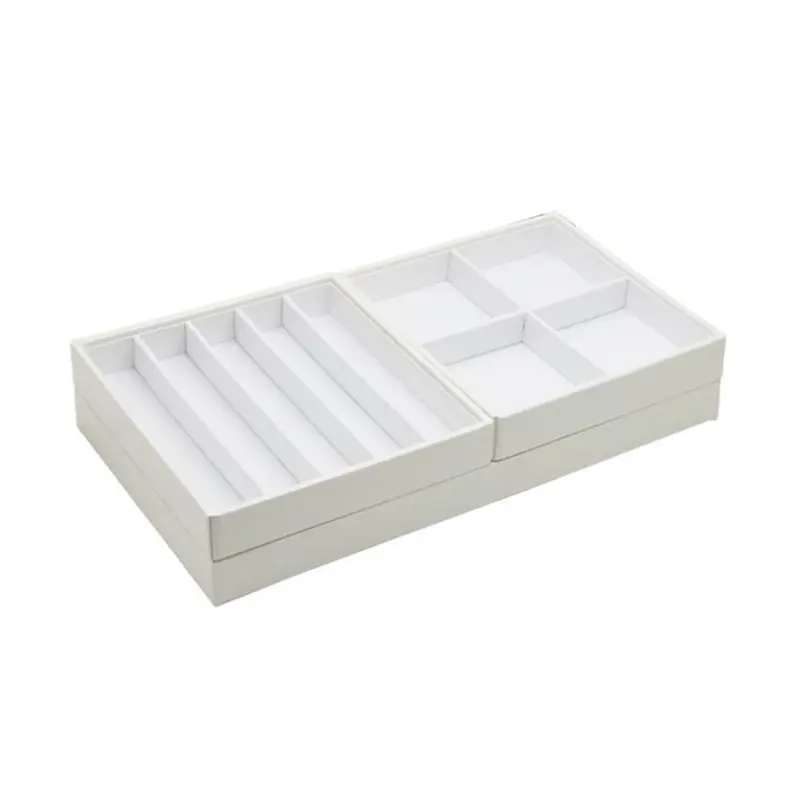 

Jewelry Trays Stackable Showcase Display Drawer Organizer Jewelry Accessary Storage Multi-Purpose,Multiple Combinations