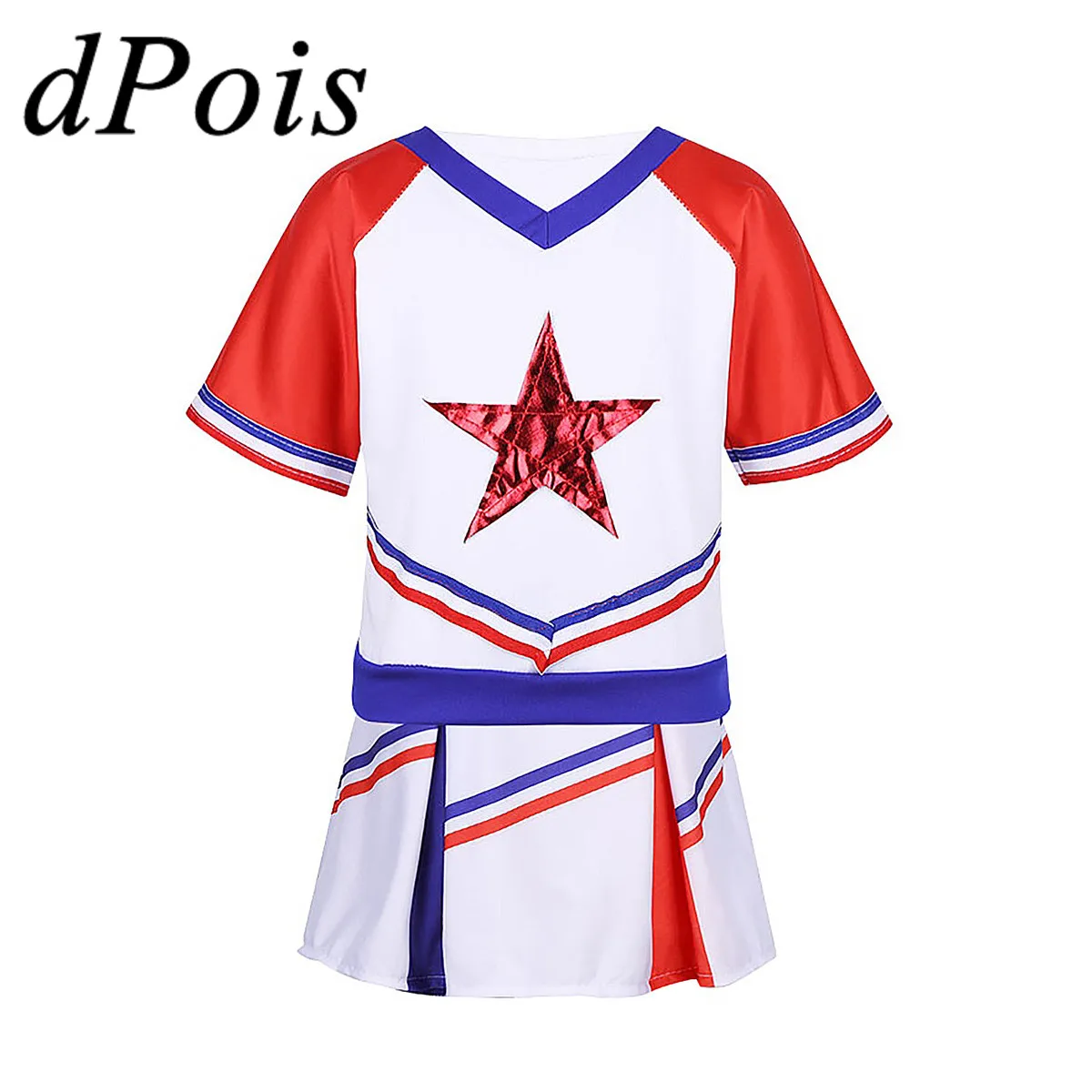 Детский костюм черлидера для девочек трико танцевальное платье балета Детская