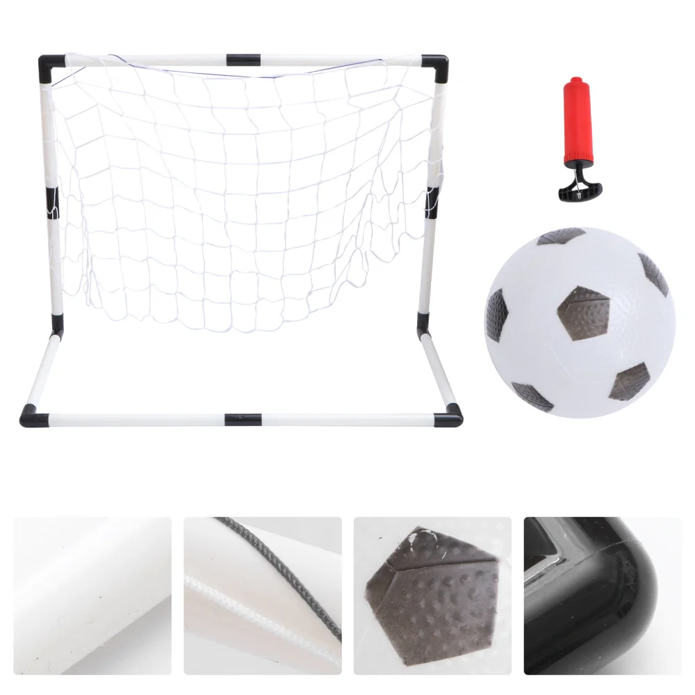 

1 Set Portable Assembly Soccer Goals Children Outdoor Soccer Goal Sports