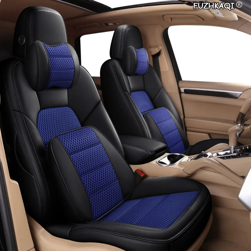 FUZHKAQI Custom Leather car seat cover For LEXUS ES ES250 ES350 ES300h ES240 ES200 ES260 CT CT200h Automobiles Seat Covers cars