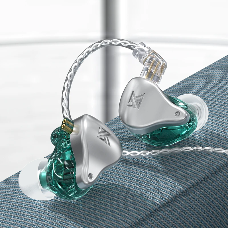 Внутриканальные наушники KZ AST 24BA Hi Fi вкладыши с 12 сбалансированным якорем