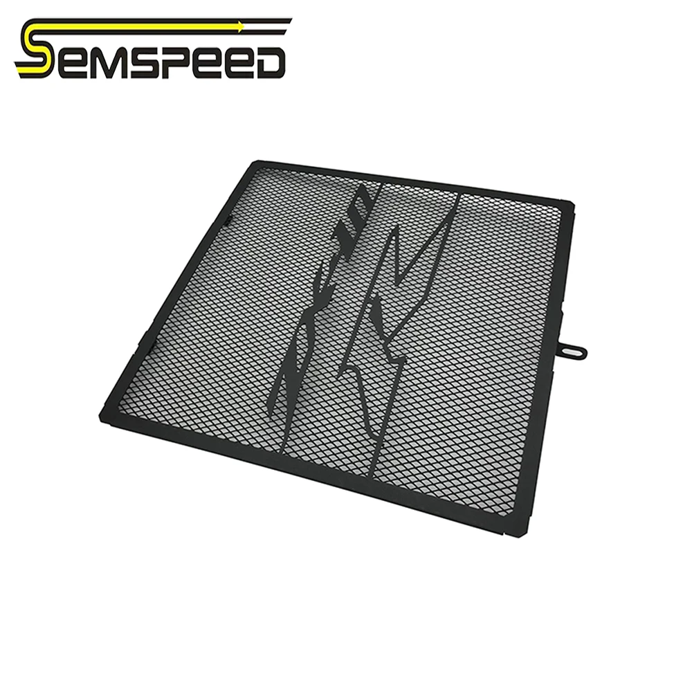 SEMSPEED Черный Мотоцикл Ниндзя ZX10R ZX 10R Защита радиатора защитная решетка гриль
