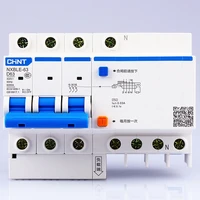 chint ac230400v nxble 63 3pn residual current device d 40 50 63a type d air conditioner leakage protection switch