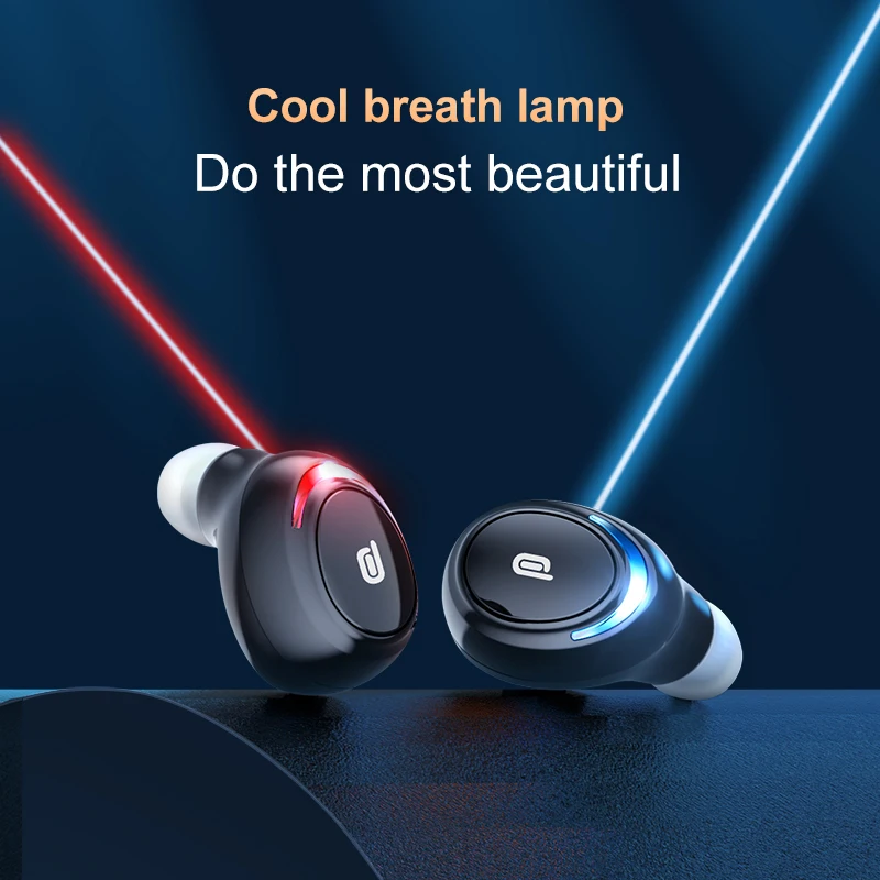 M-U8 TWS5.0 Bluetooth гарнитура Hi-Fi сцен 9D тяжелый бас Earnuds интеллигентая (ый) Шум снижение