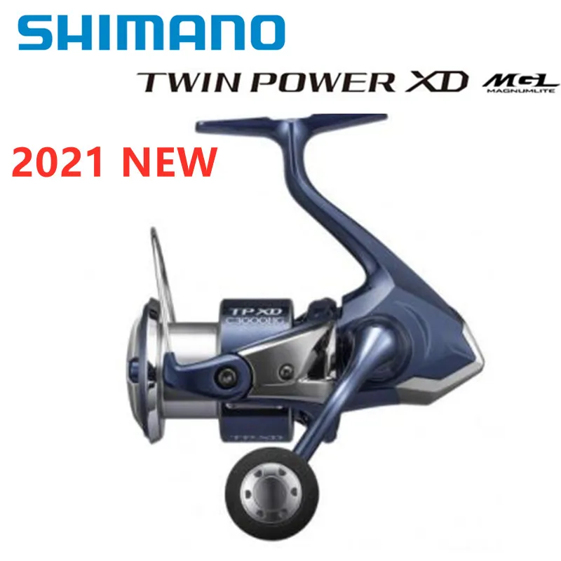 Оригинальный 2021 Shimano Twin Мощность TWIN XD MGL ротора морской Спиннинг рыболовная
