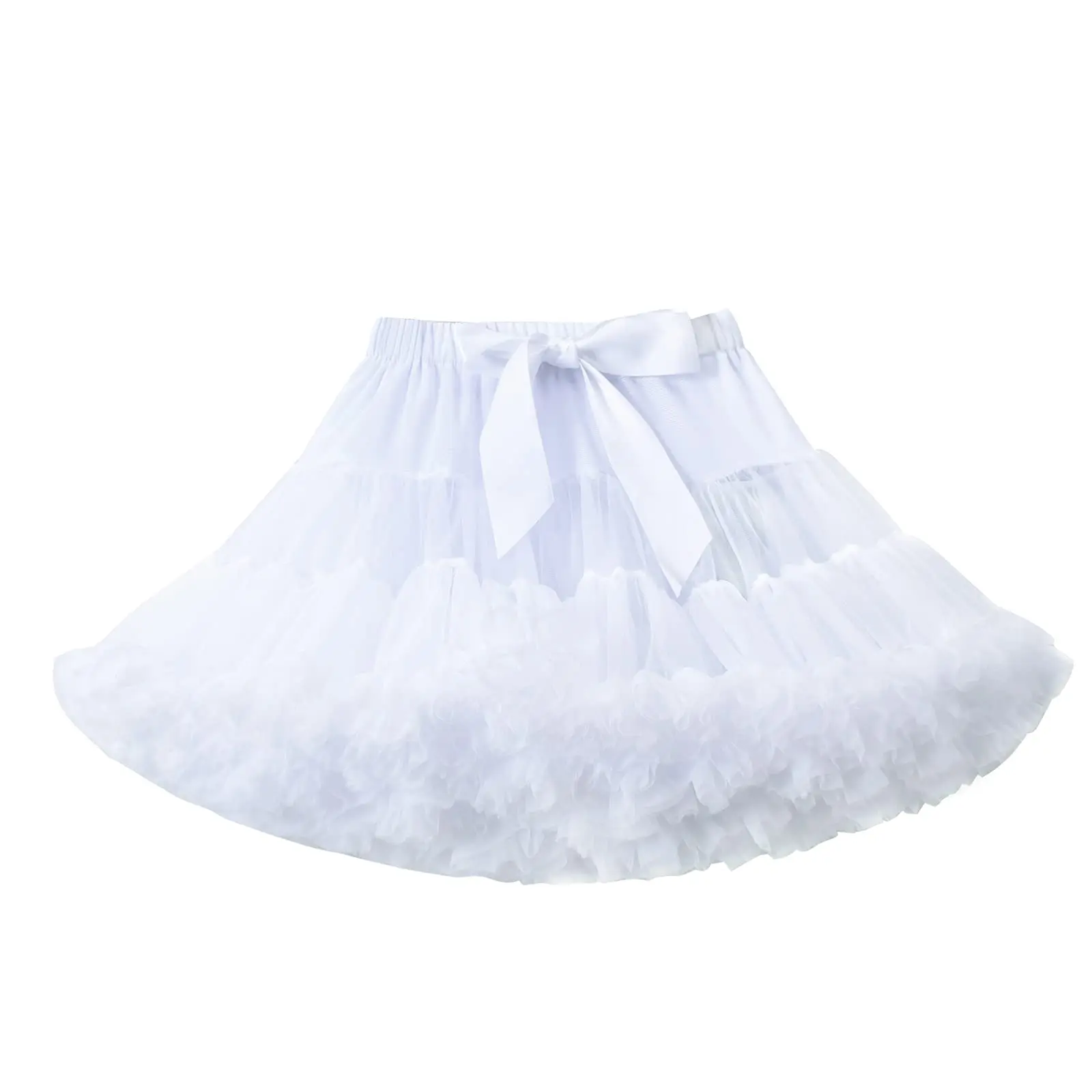 

Baby Girls Tutu Skirt Princess Fluffy Soft Tulle Ballet Birthday Party Pettiskirt (9M-8T)