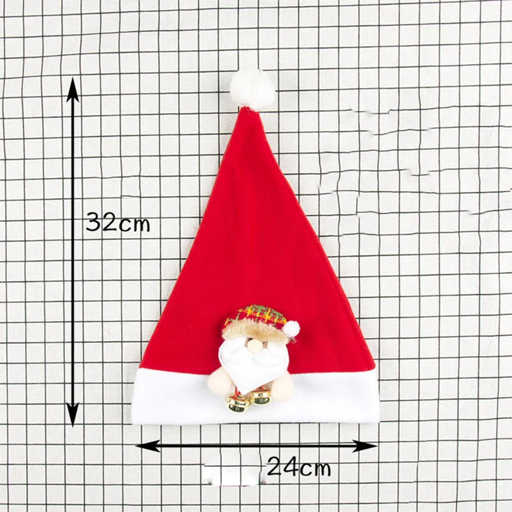 2019 Winter hats for women Beanie Christmas Hat Children Spring Cap Funny Party Santa Claus Costume bonnet enfant #30108 | Аксессуары