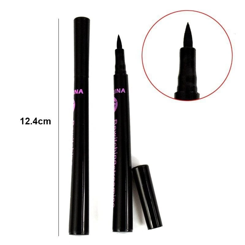 1 шт. Черная Подводка для глаз лучшая Водонепроницаемая жидкая подводка ручка с