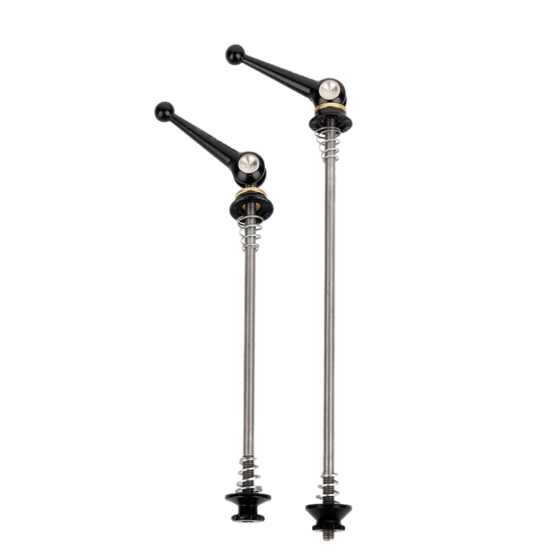 

Bicycle Skewers 1 Pair Ultralight Titanium Quick Release Bicycle Hub Skewers for MTB Road Bike,Black