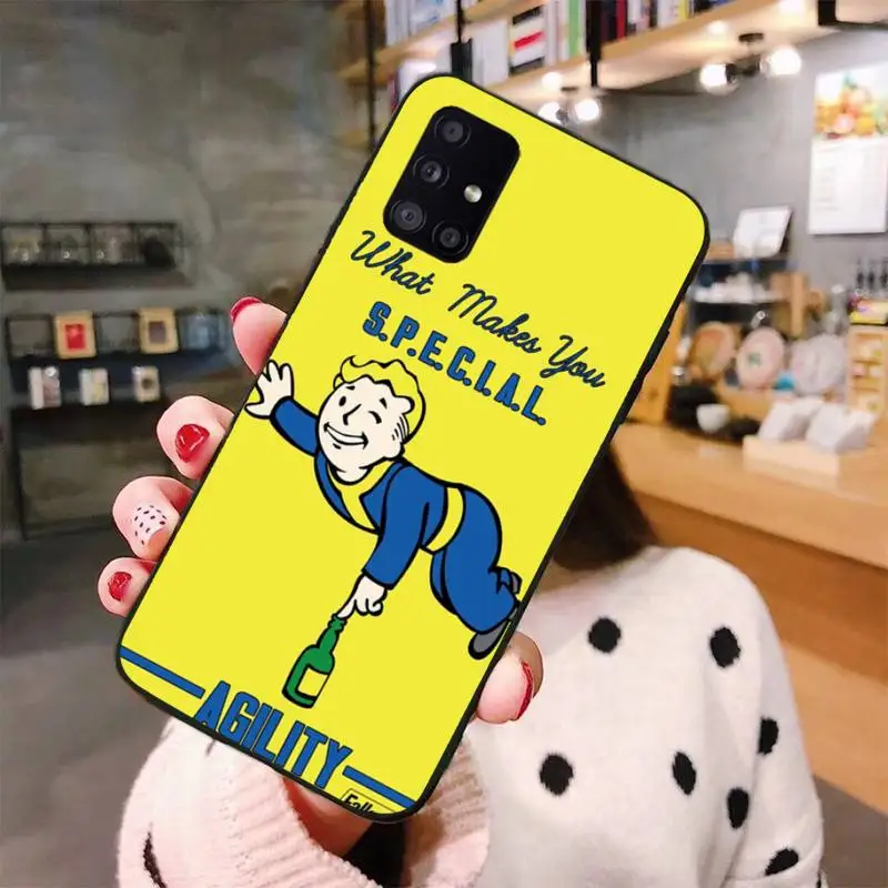 

Black Isle Studios game Fallout Phone Case For Samsung S6 S7 edge S8 S9 S10 e plus A10 A50 A70 note8 J7 2017