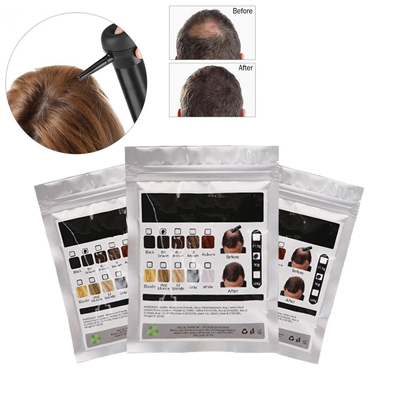 Ful Powder Hair Loss Building Hairline Optimizer Dense Hair Growth 50g Hair Fiber Keratin Thickening Spray Hair Building
