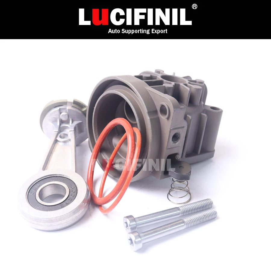 

Новая головка цилиндра LuCIFINIL, резиновый клапан, уплотнительное кольцо для Audi A8 Benz W220 W211 W221, воздушный подвесной компрессор