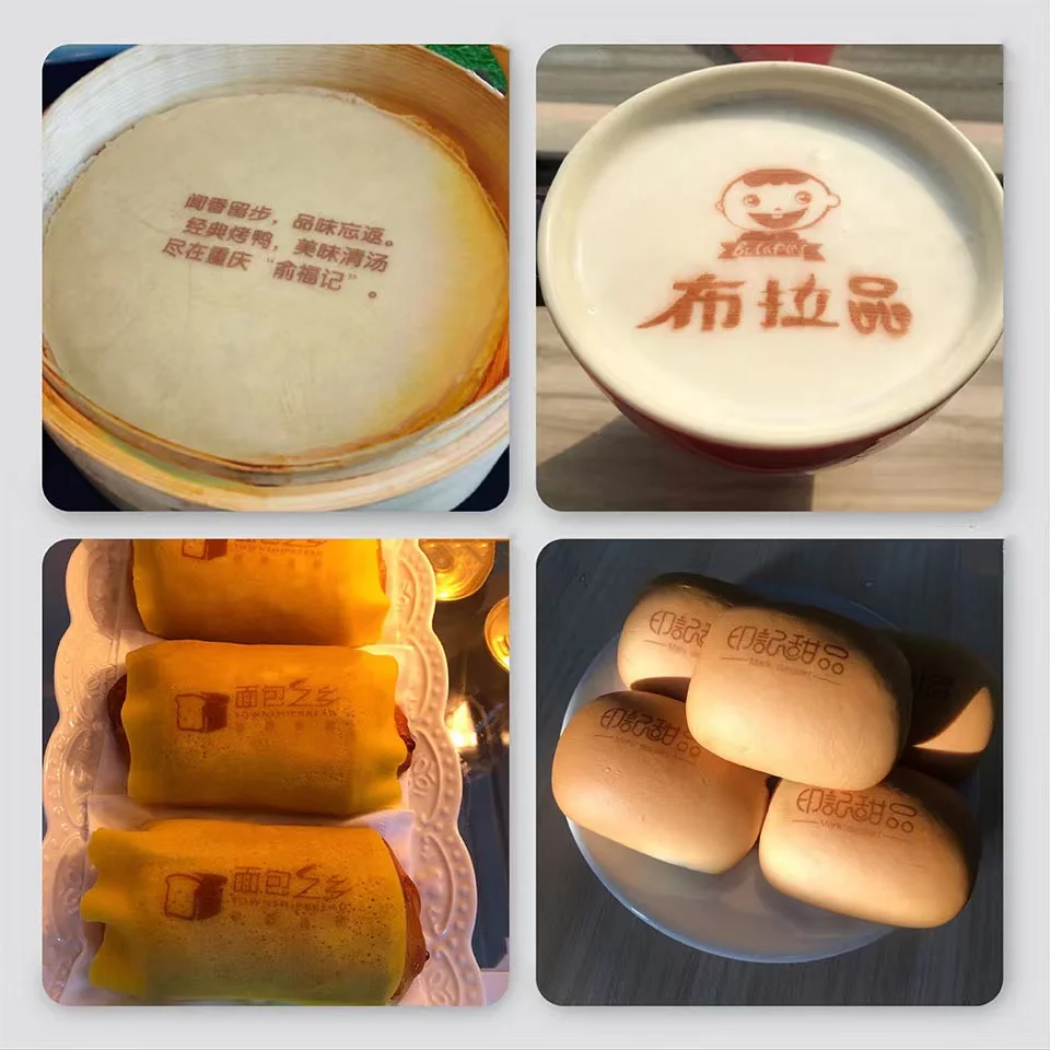 

EVEBOT PrintPen Mini Food Printer Portable Inkjet Pen Print Custom DIY Bread Coffee Latter Printing