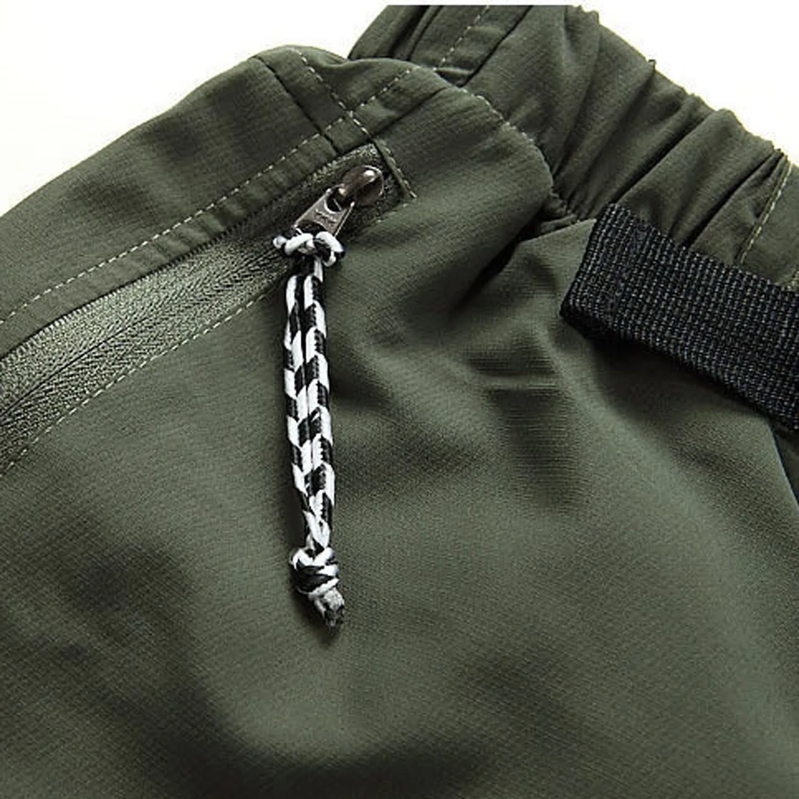 

Outdoor Quick Drying Trousers Men Hiking Long Pants Combat Loose Casual Waterproof Sweatpant Detachable Into Short Pant