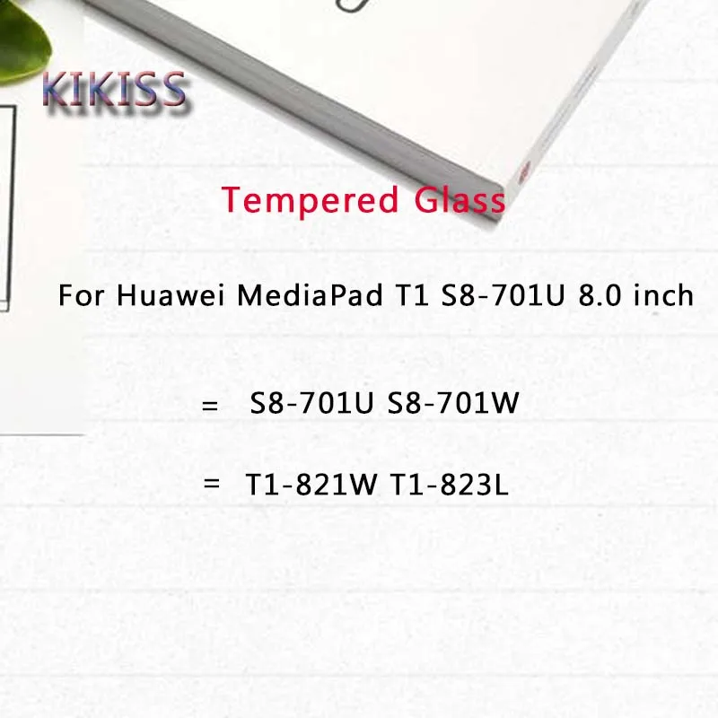 For T1 8.0 S8-701U Закаленное стекло для huawei MediaPad Медиа Pad M3 Lite 8,0 M5 Lite 10 8,4 Pro 10,8 защита экрана планшета пленка для T1 8,0 S8-701U - Цвет: For T1 8.0 S8-701U