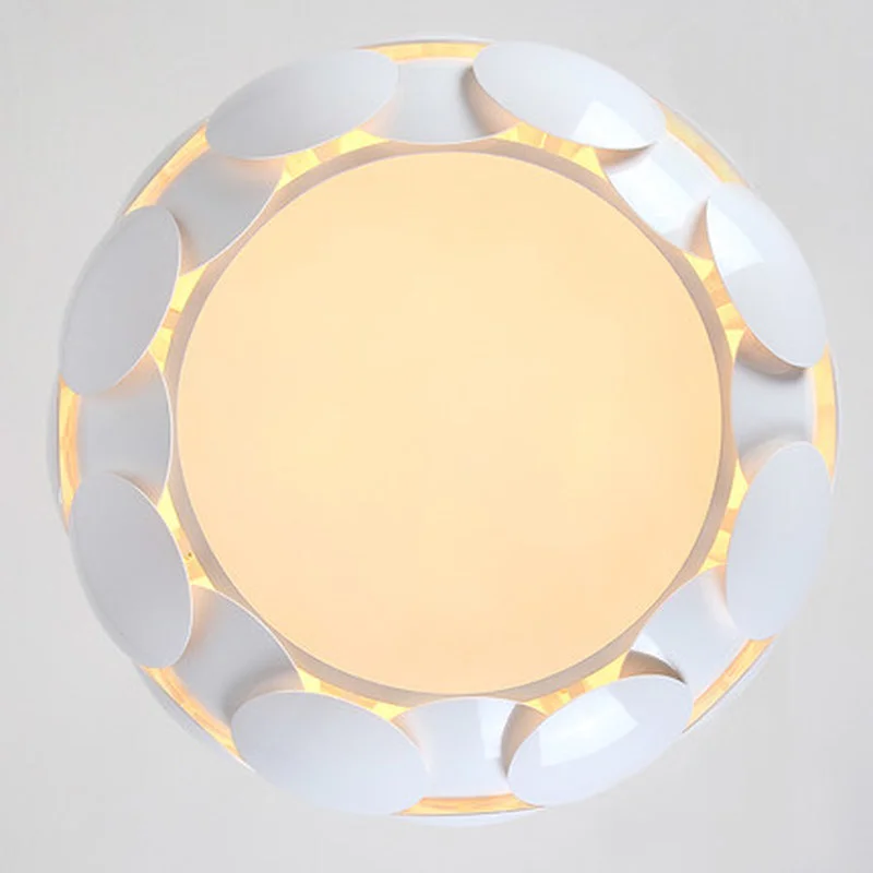 Современная светодиодная подвесная люстра в виде сосновых конусов круглый