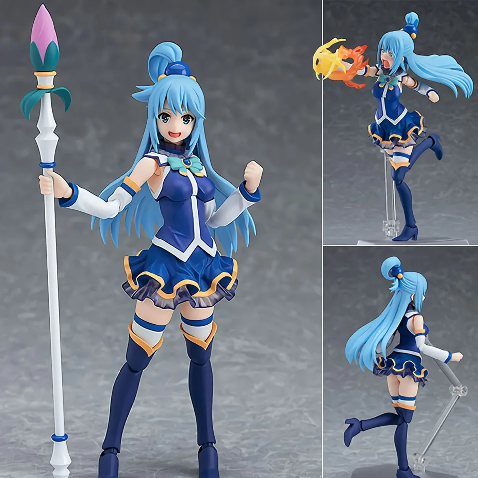 Tronzo оригинальный MF Figma #399 Konosuba Бог благословения на этот чудесный мир Aqua PVC экшн
