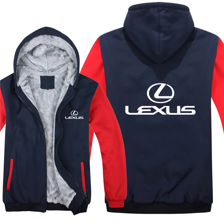 as picture Lexus толстовки, куртки, зимние мужские унисекс, повседневная шерстяная подкладка, флисовое мужское пальто, Lexus свитера с логотипами, пуловер - Цвет: as picture