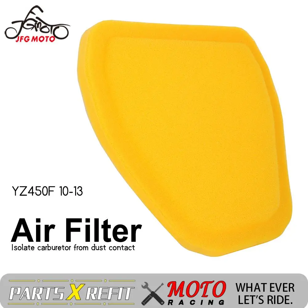 Поролоновый фильтр для очистки воздуха мотоциклов YAMAHA YZ450F YZ 450F 2010 2011 2012 2013 10 11 12 13 |