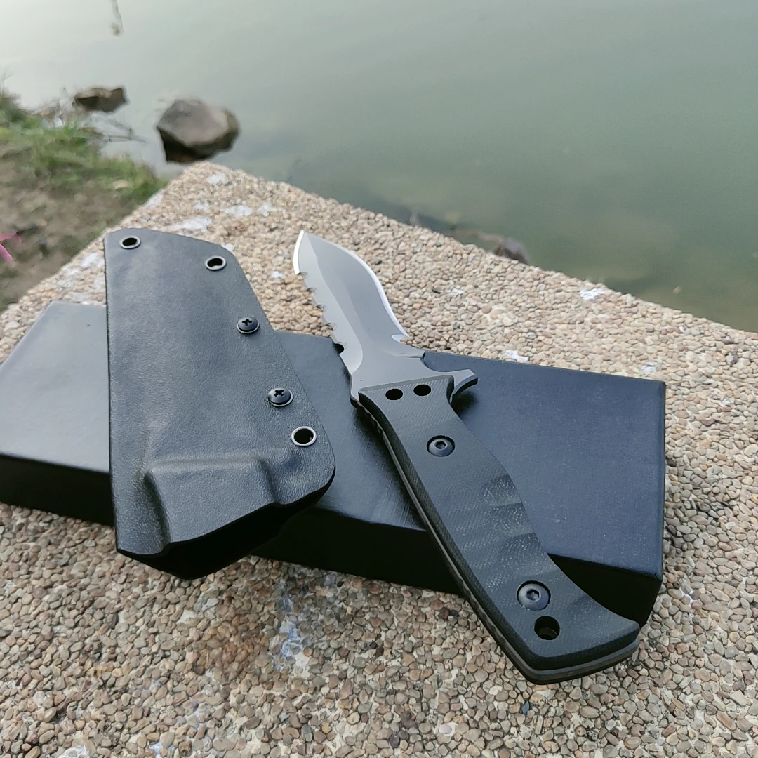 Kukri Fixed Blade Machete Tactical Hunting Knife Military Combat Slaughter Self Defense Knives Survival Camping Tool | Инструменты