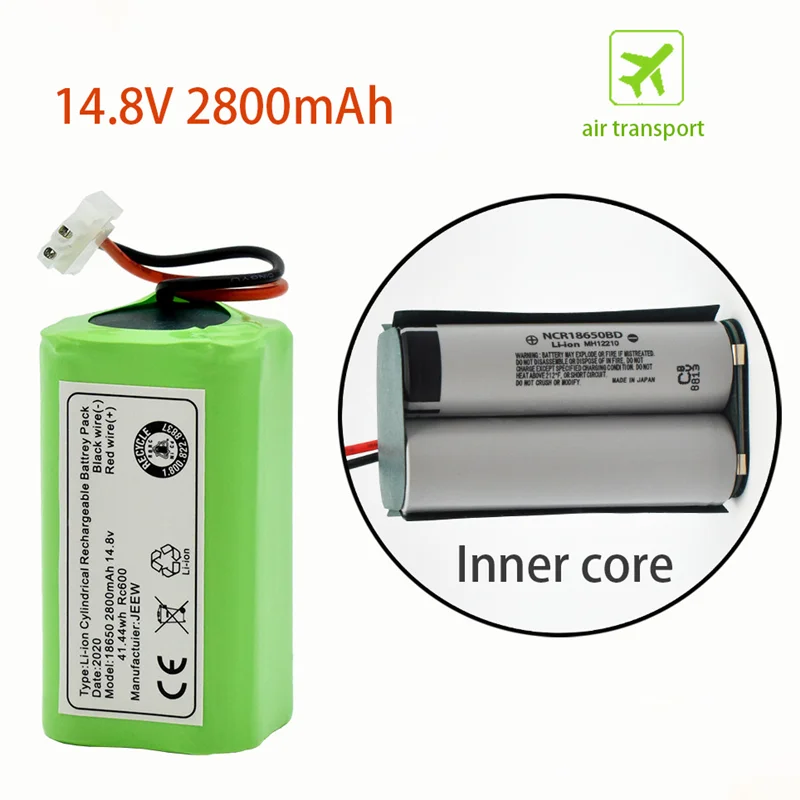 

ILIFE-2021 V 14.8 mah 2800Mah lithium battery, suitable for ILife A4 A4s V7 A6 V7s Plus robot vacuum cleaner battery, brand new