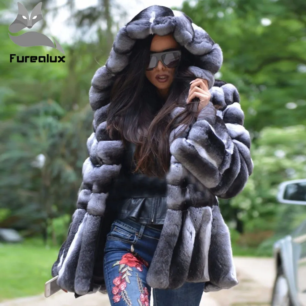Коричневая норковая шуба Furealux store настраивает платежные ссылки