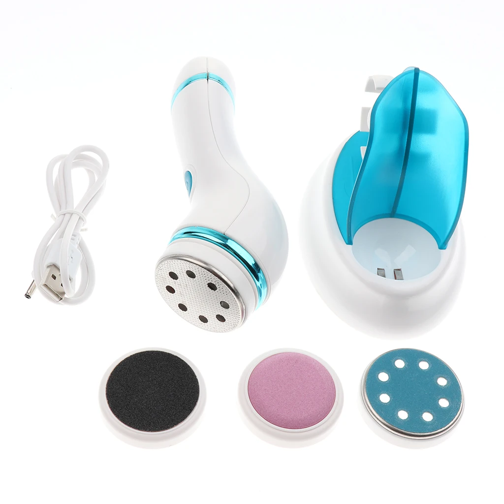 

USB Rechargable Electric Foot Scrub, Pedicure Callous Remover, Dead Hard Skin