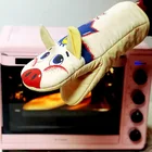 Новые утолщенные перчатки из пищевого хлопка, с защитой от горячего нагрева, кухонная термоизоляционная тарелка, для выпечки, духовки, рукавицы с зажимом для рук
