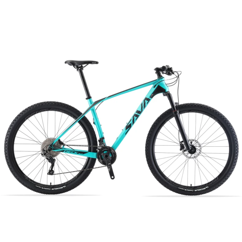 SAVA горный велосипед 29 mtb велосипед 29 горный велосипед из углеродного волокна MTB 29 велосипед с Shimano DEORE M6000 30 скоростной велосипед - Цвет: Синий