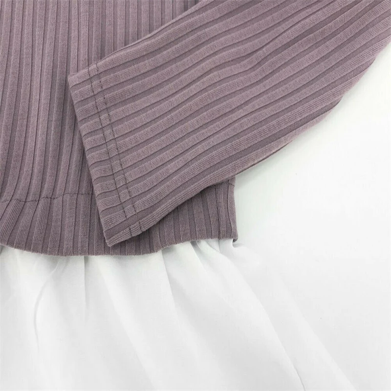 Женский свитер с открытыми плечами и длинным рукавом джемпер оборками в стиле