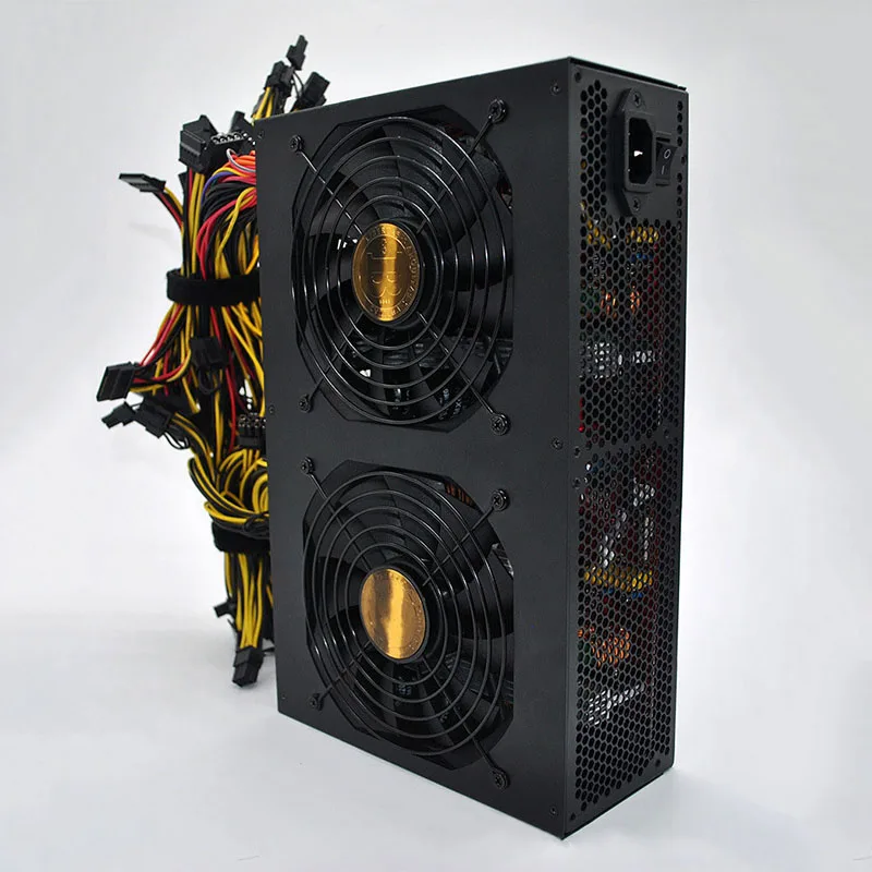 Блок питания ETH PC Asic 3600 Вт для майнинга биткоинов корпус PSU КОМПЬЮТЕРНЫЙ СЕРВЕР Fonte