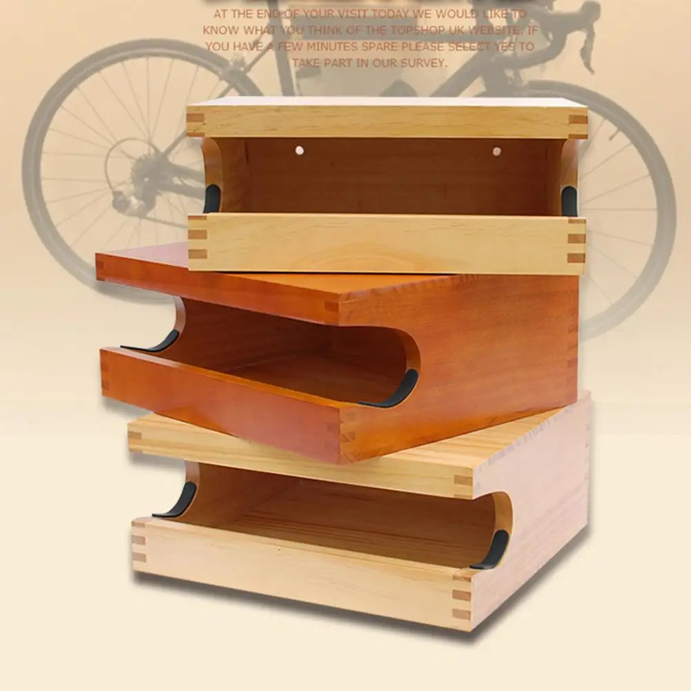 

Деревянная стойка для горного и дорожного велосипеда, настенный держатель для рамы велосипеда, вешалка для больших нагрузок 20 кг, стойка дл...
