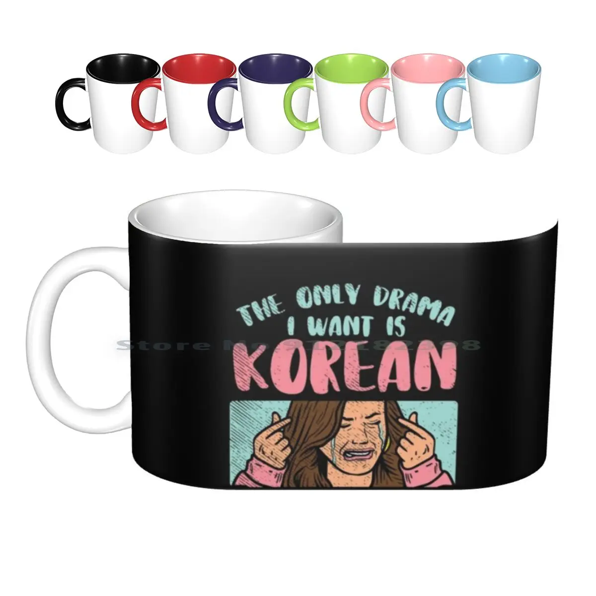 

Единственная драма, которую я хочу, это корейские с английскими субтитрами, керамические кружки, кофейные чашки, кружка для молока и чая, Kdrama...