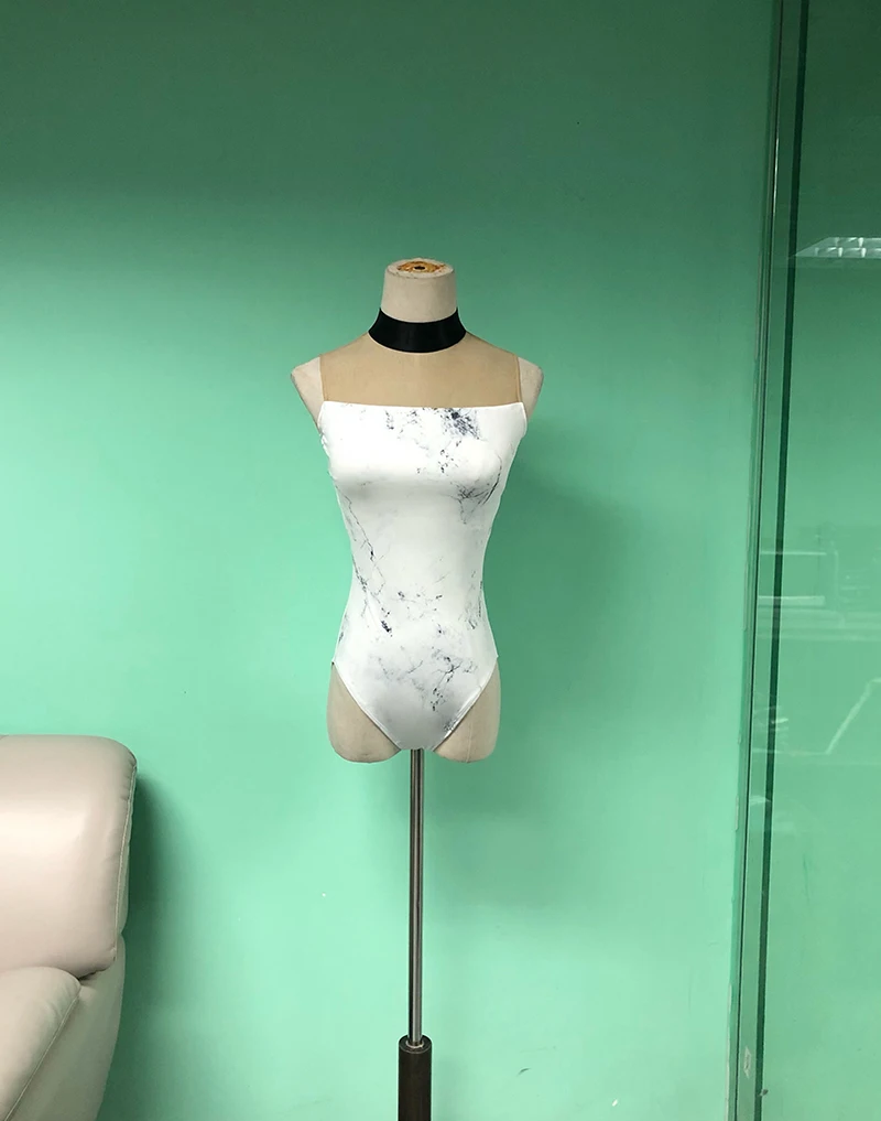 

Daily Practice Ballet Dance Leotard Women Sleeveless Team Gymnastics Dancing Clothes Adult Advanced White Ballet Leotard