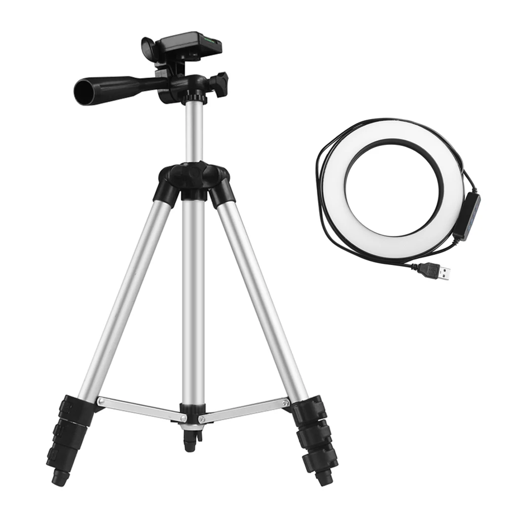 Регулируемая напольная подставка для штатива с шариковой головкой 1/4 дюйма и