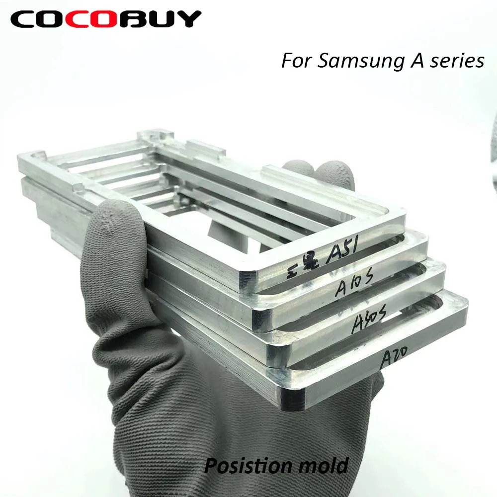 

Position Mold For Samsung A2 A01 Core A10 A20 A30 A40 A50 A70 A80 A90 5G A51 A71 A10e 20e Location Mould LCD OCA Glass Laminate
