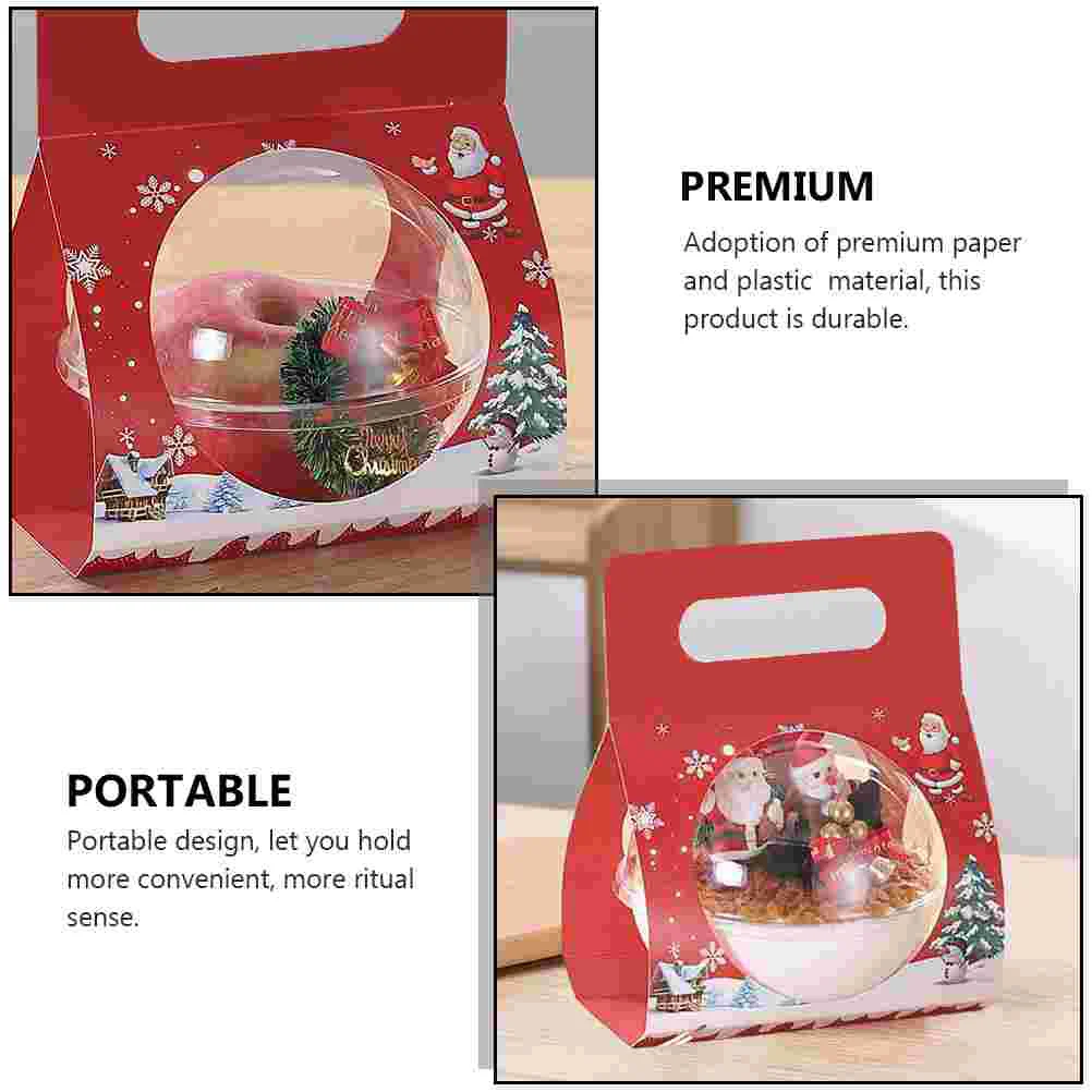 12 наборов декоративных подарочных упаковочных коробок рождественские