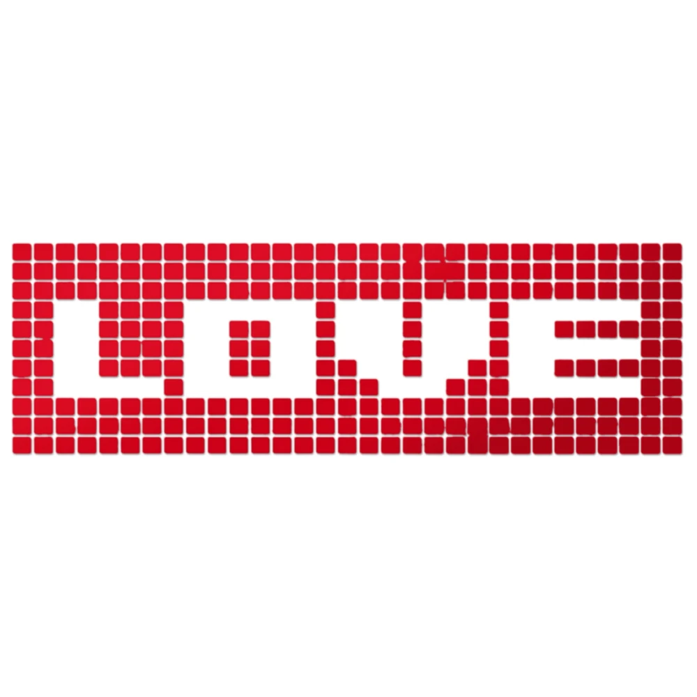 100 шт. Квадратные Зеркальные наклейки самоклеящиеся акриловые креативные