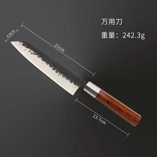 Красный YEELONG традиционные японские Профессиональный гьюто Кухня шеф-повара Ножи-Премиум гироборд с колесами 8 дюймов с высоким содержанием углерода Нержавеющая сталь Gyuto нож для суши с высокой устойчивостью к коррозии - Цвет: Красный