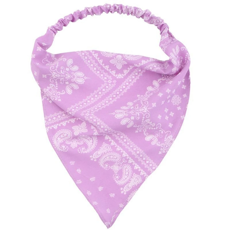 

Boho Paisley Floral Elastic Hair Scarf Bandana Headband Headwrap Head Kerchief 6XDA