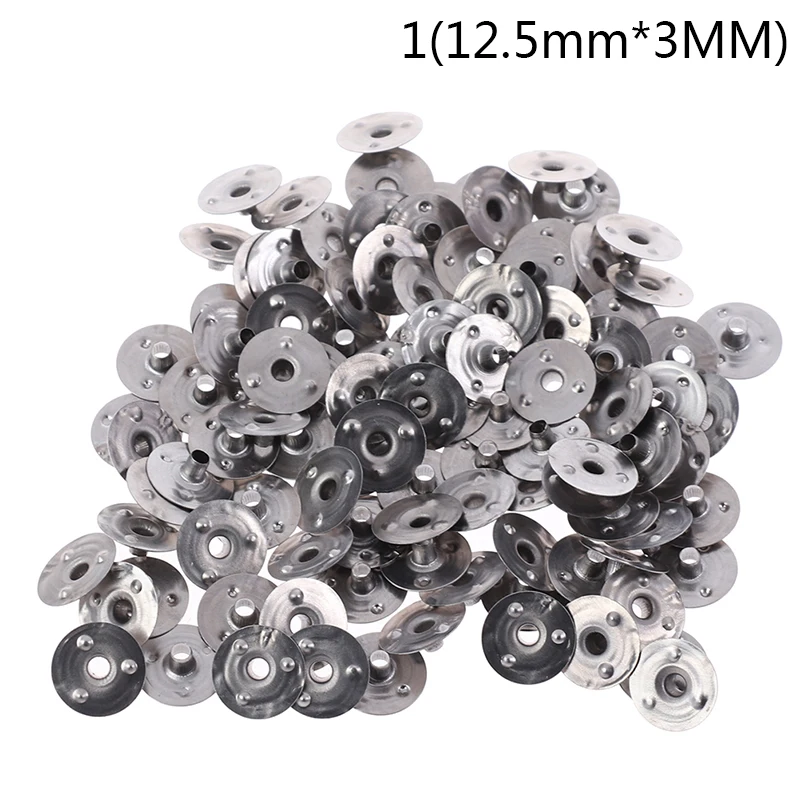

100Pcs/pack Candle Wick Metal Sustainer Wick Tabs Candle Making Supplies 12.5×3mm/20×3mm