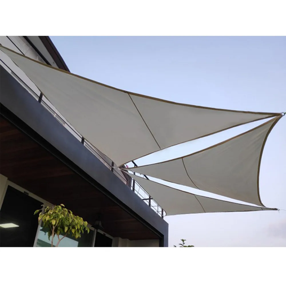 

Sun Shade Cloth Awning Garden Sail Canopy Triangle UV Block 4*4*5.7M Multi Colors Angle Patio Kit Waterproof Sunshade Awnings