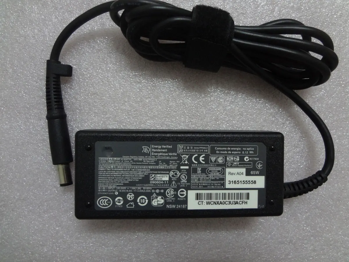 Новый оригинальный адаптер переменного тока OEM 19 5 V 3.33A 677774-001 693711-001 для HP 65W EliteDesk 800