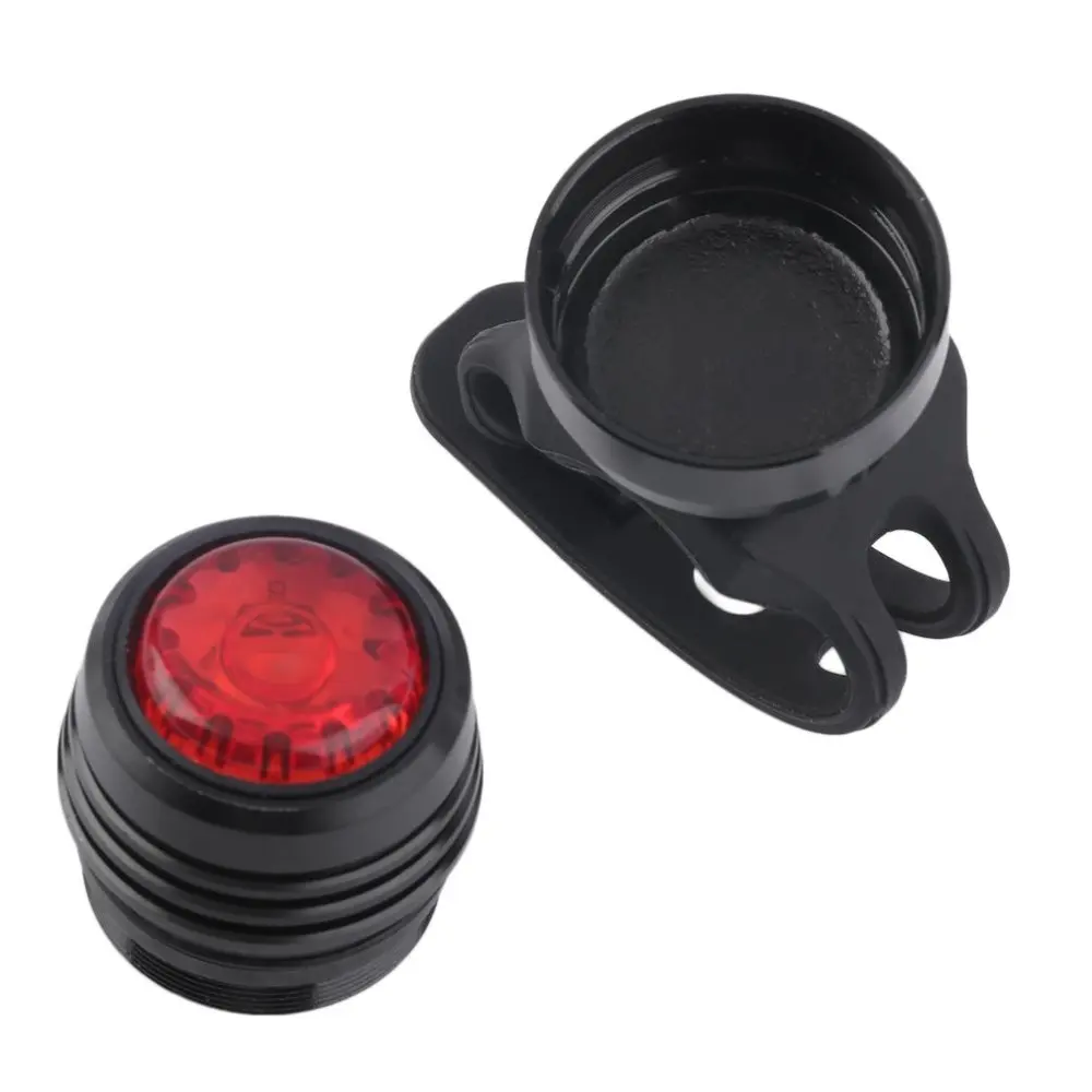 

USB Rechargeable 3-Mode Bike Tail Lamp Bike Bicycle Tail Rear Warning Red Light Lamp Aluminum alloy+ Silicone Wholesale