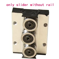 1pcs sgr linear guide slider sgb locking positioning square aluminum alloy multi wheel slider 3 4 5 round not include guide