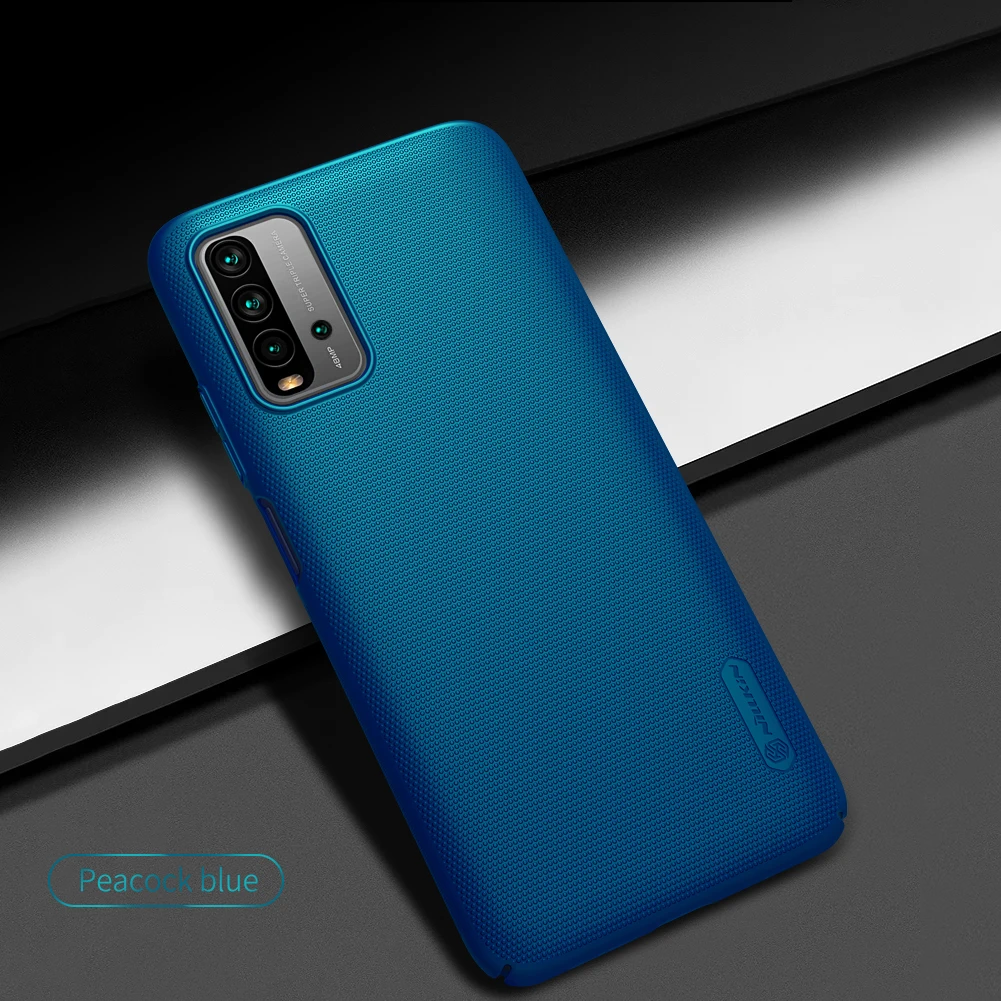 

For Xiaomi Redmi 9T Cover NILLKIN Shockproof Super Frosted Shield Back Covers For Xiaomi Redmi 9T Case Scratch resistant