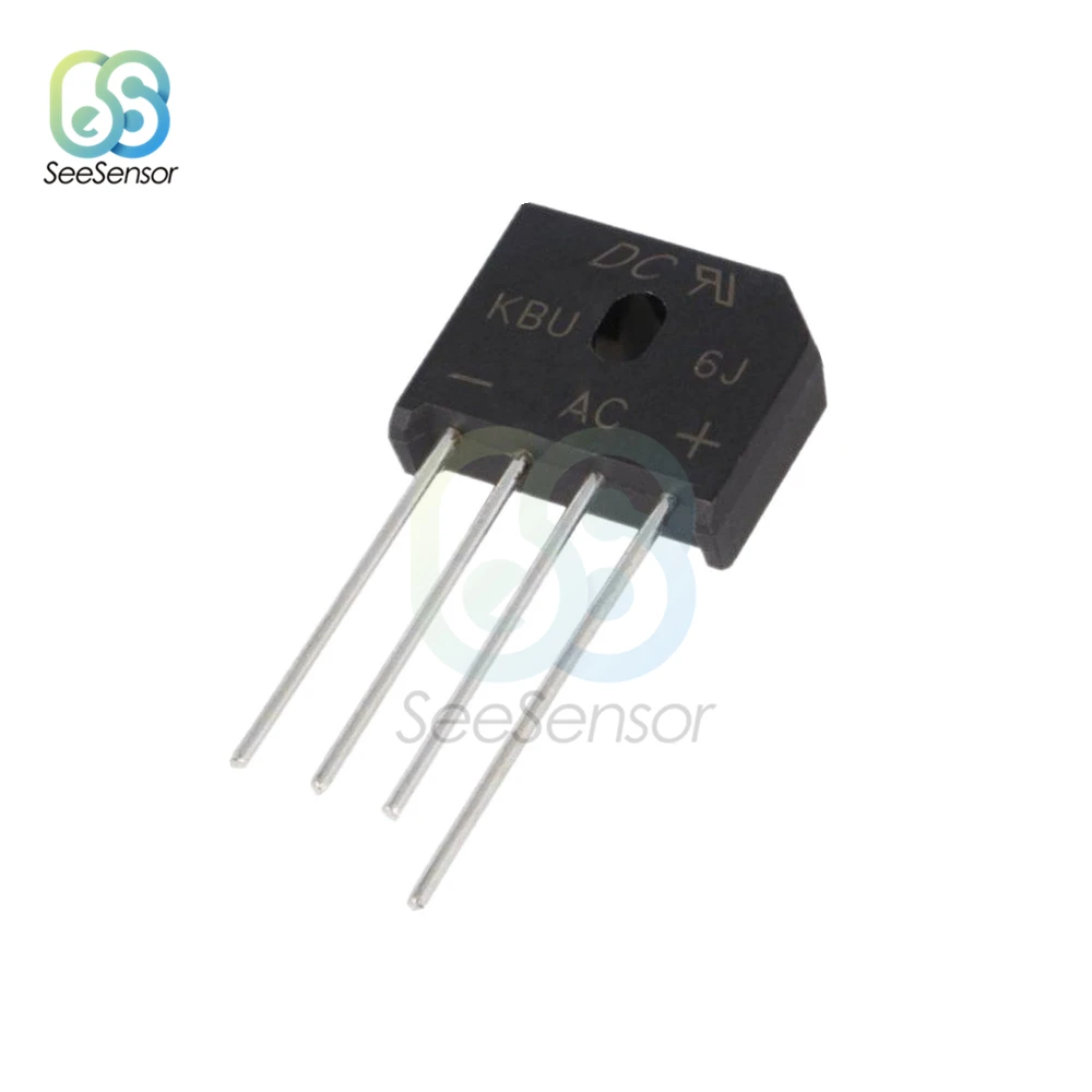 10 шт./лот KBL608 KBL 608 KBU808 KBU6J 6A 800V 600V 8A Выпрямитель диодного моста|Балласты| |