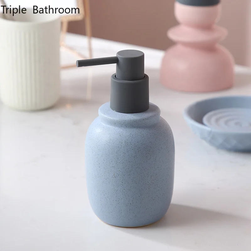 

Скандинавские керамические аксессуары для ванной комнаты