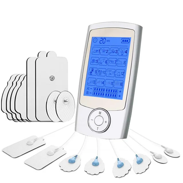 Dual Channel Tens Unit Muscle Massager Machine With 16 Modes - Temu