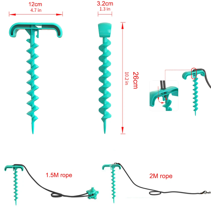 

Interactive Dog Toy Push Ball Toys Ground Nails Traction Rope Tooth Cleaning Chew Tools for Dogs Outdoor Pile Bite Toys Supplies